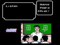 une photo d'Ã©cran de Captain Tsubasa sur Nintendo Nes